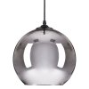 Lampa wisząca chrom kula 25cm lustrzana szklana minimalistyczna klasyczna uniwersalna MIRROR GLOW ST-9021-S chrome Step Into Design 